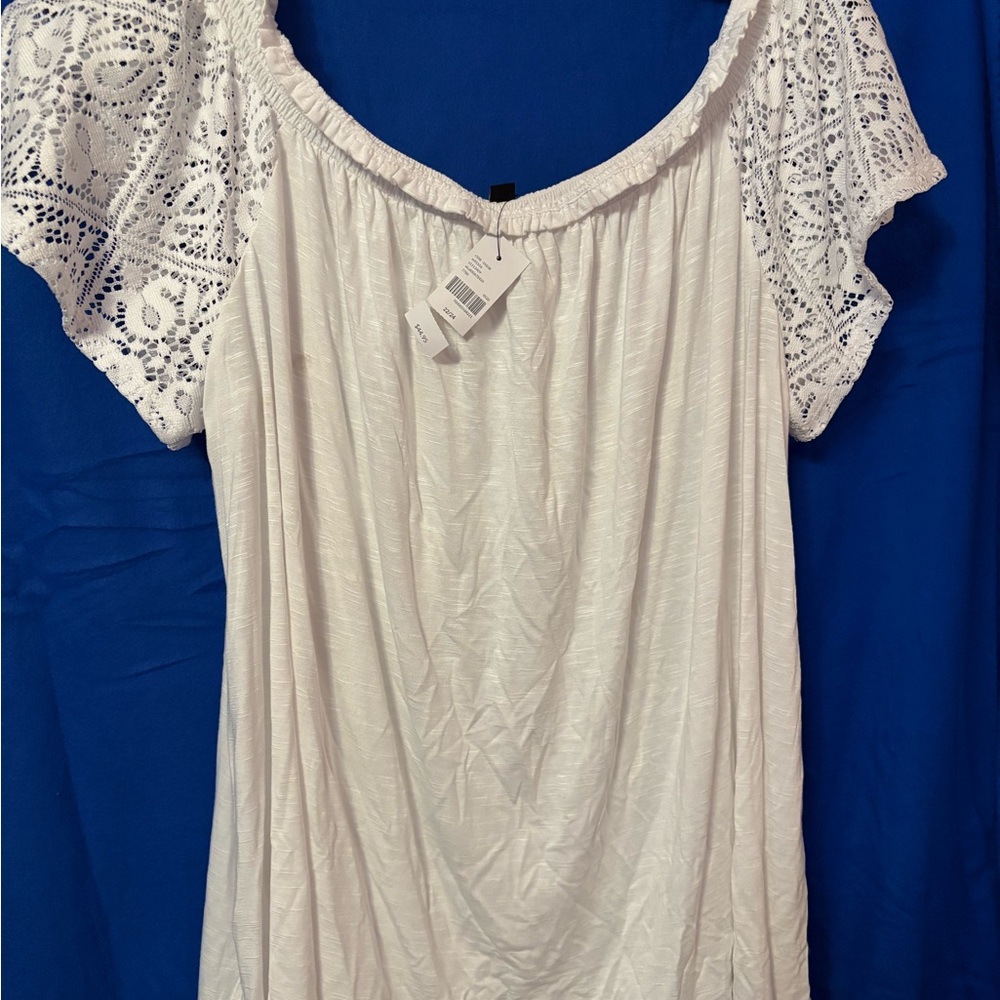 Lane Bryant lacy top. Size 22/24